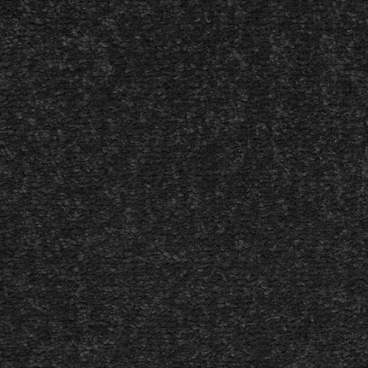 Nourison Essentials Black 5' x Square entryway rug, sleek and functional.