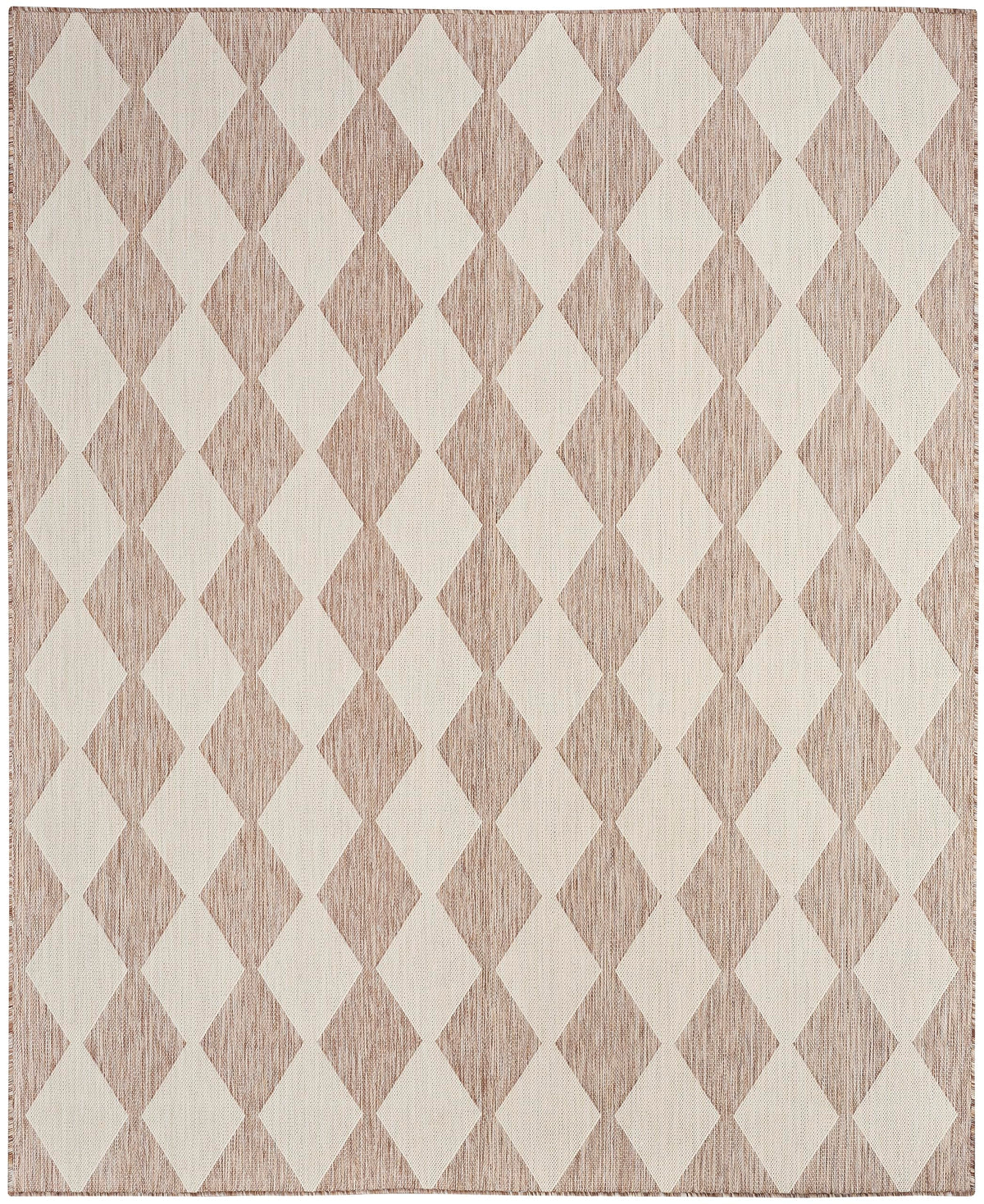 Nourison Positano beige rug adds bold style to living room décor