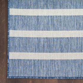 Nourison Positano durable polypropylene fibers resist wear.