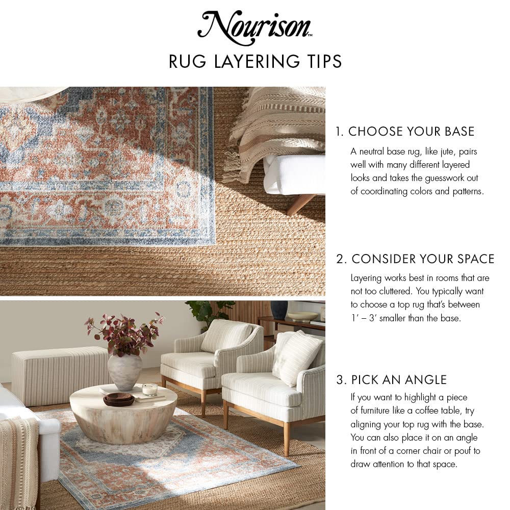 Nourison Positano rug ideal for patios decks and porches