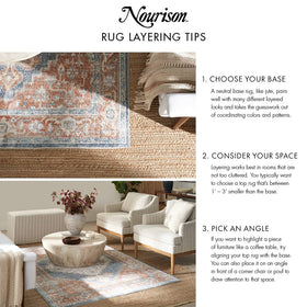 Nourison Positano rug ideal for patios decks and porches
