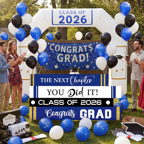 Novabright Class of 2026 multicolor decor brightens indoor or outdoor spaces
