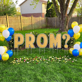 Novabright easy-clean prom night signs stay vibrant after outdoor use.
