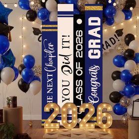 Novabright graduation decor ideal for porch or patio celebrations