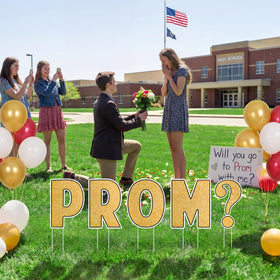 Novabright multi-scene prom signs suit proposals, graduations, and photo backdrops.