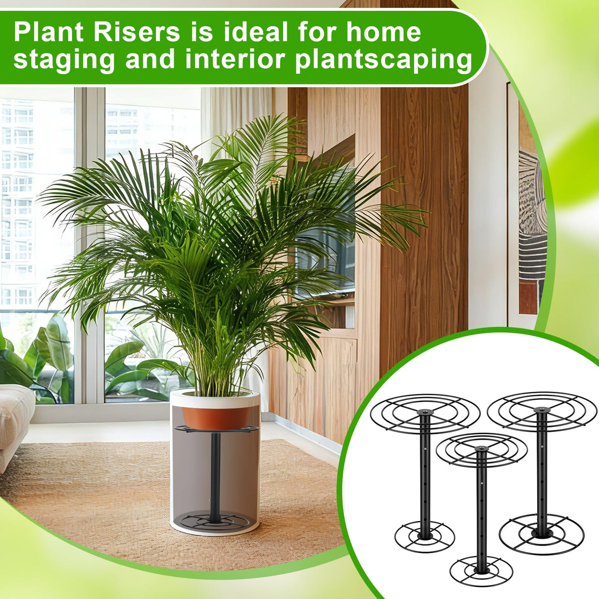 Novabright versatile compatibility with round, square, and tapered pots