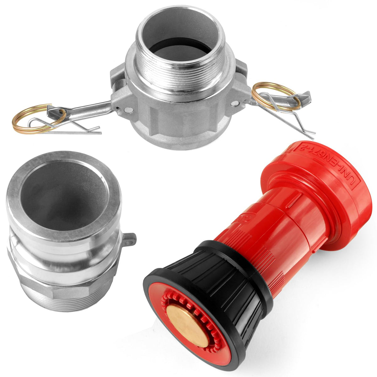 NOVINO brass stem close-up underscores robust construction for reliable performance.
