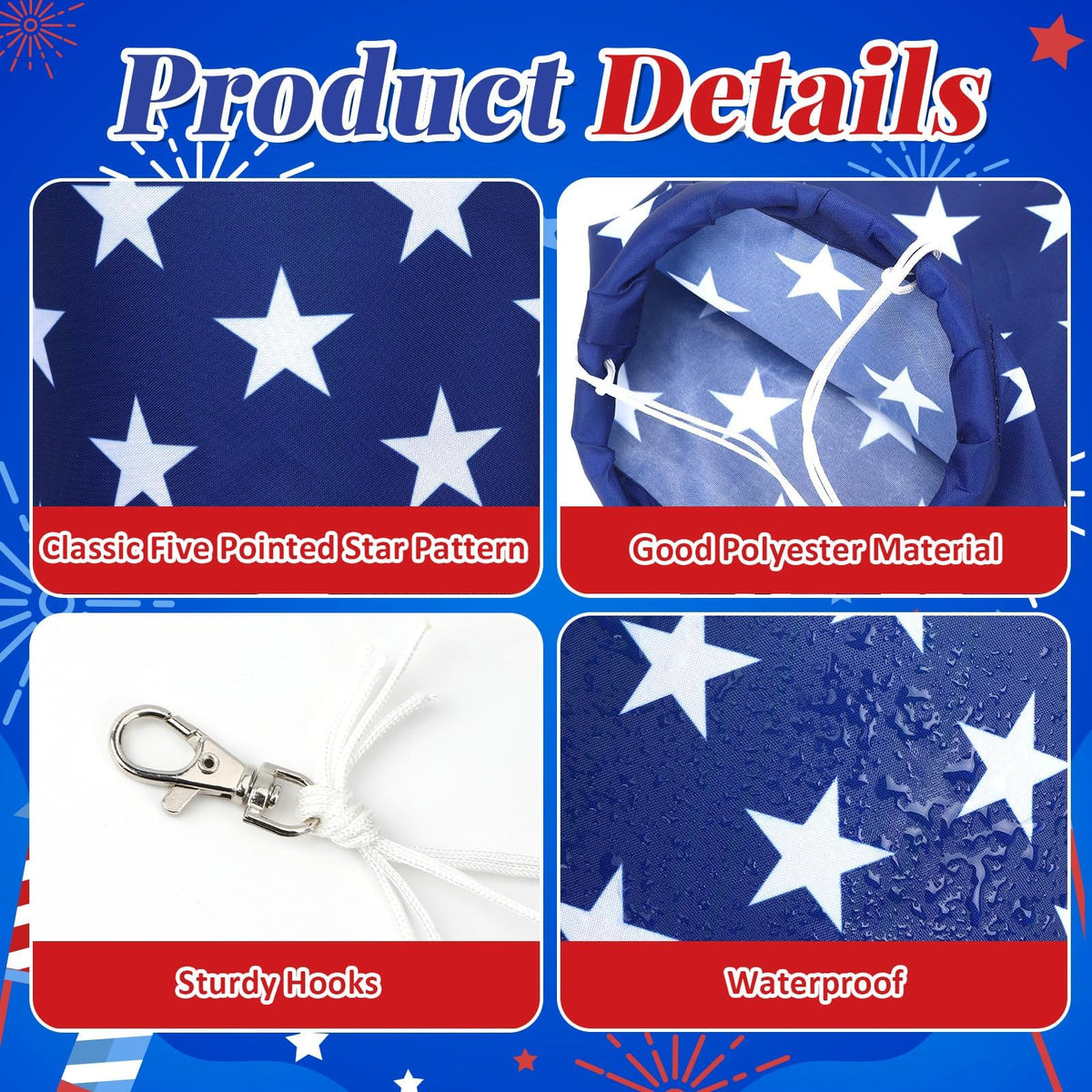 NOVWANG durable polyester windsock withstands wind and rain