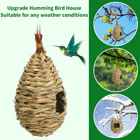 NOVWANG small bird nest entry hole designed for tiny backyard visitors