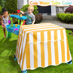 NOVWANG patio cover shields outdoor toys from weather and dust