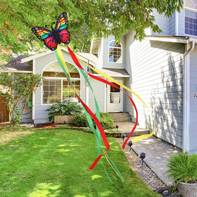 NOVWANG wind indicator butterfly windsock adds decorative function