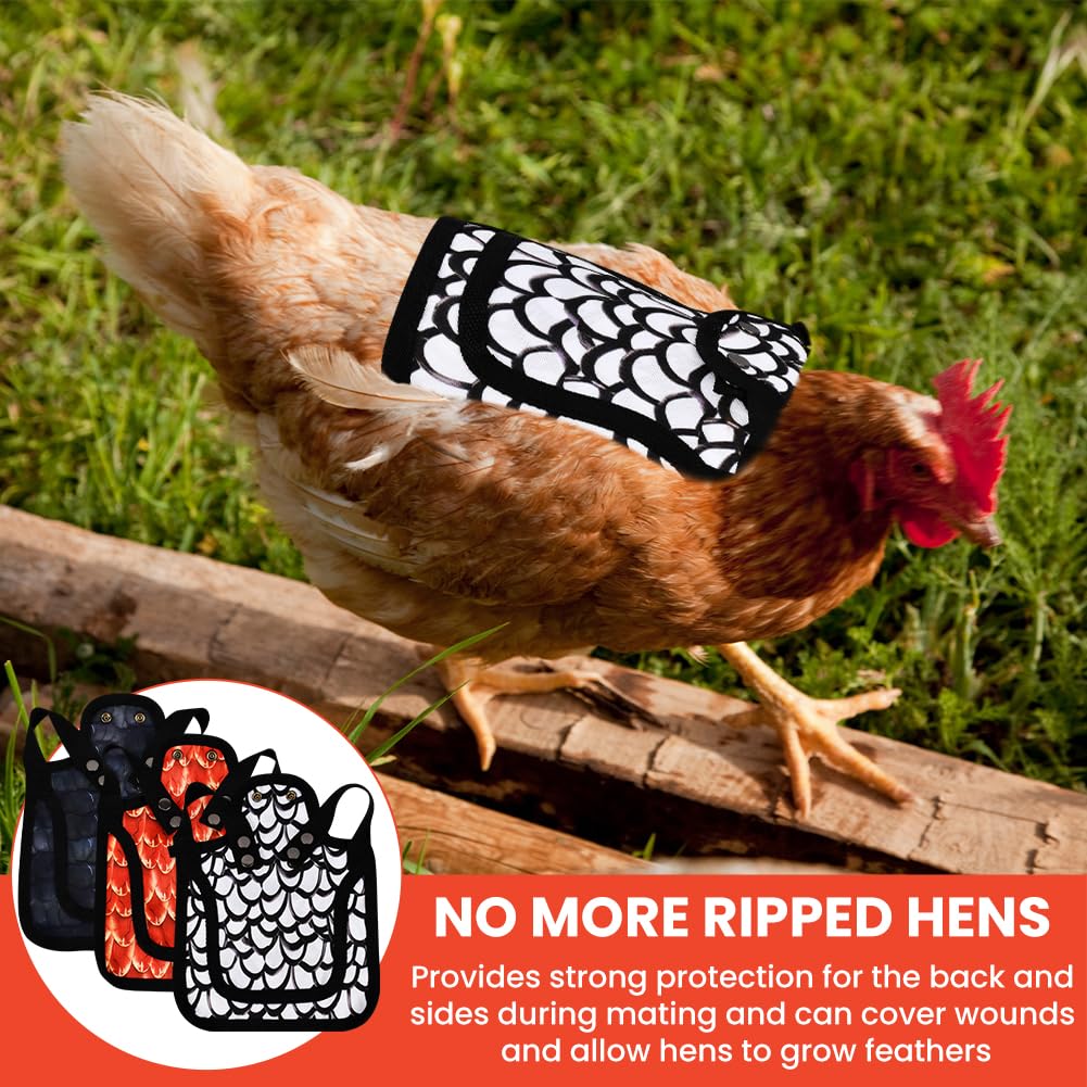 NOWHYX secure-fit design prevents loosening as hens move around