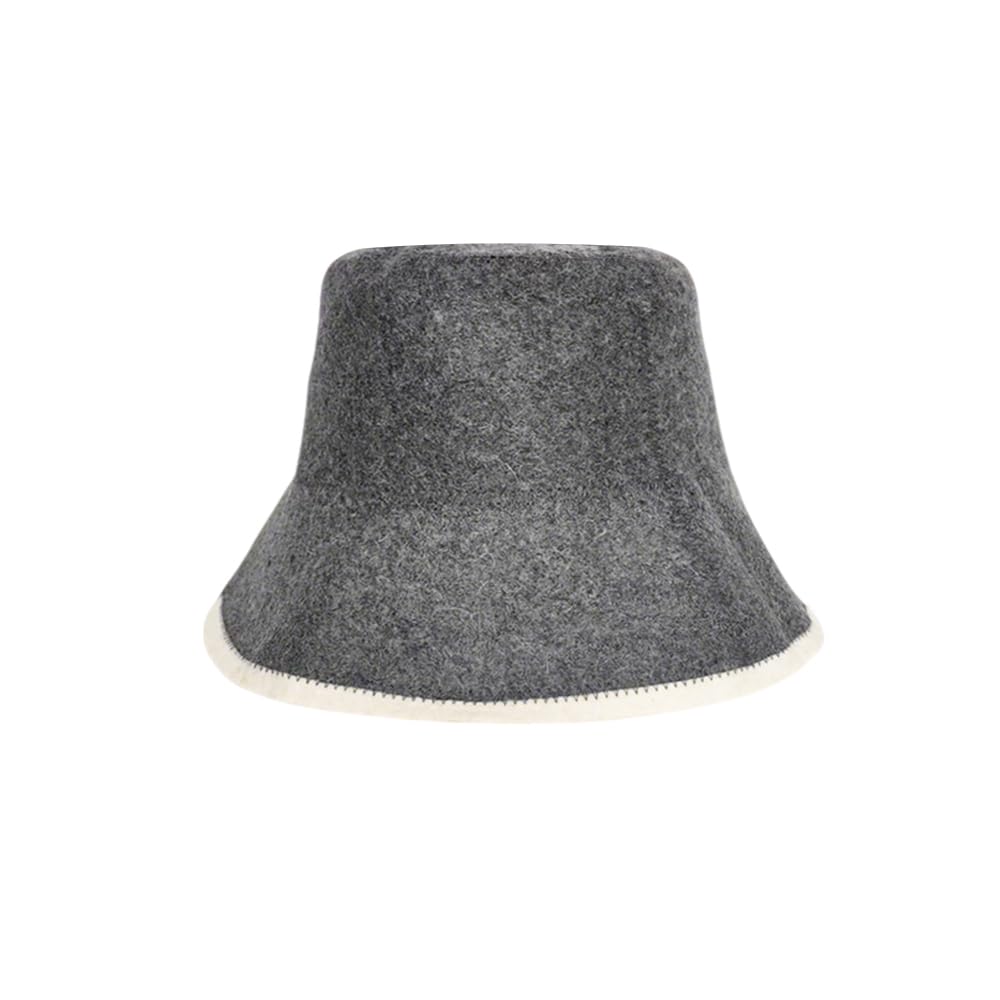 NOWHYX wool sauna hat soft felt cap for cooling comfort during long sessions.