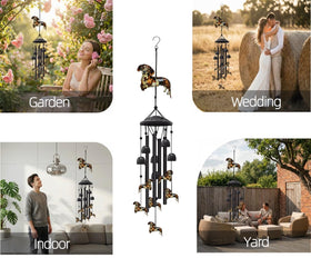 Nowpis wind chime design invites relaxing garden moments with gentle, uplifting sounds in the breeze.