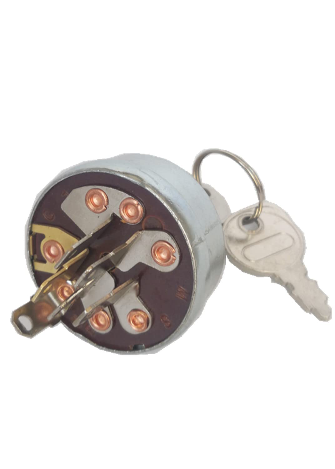 N\P switch with six terminals for versatile wiring