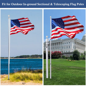 NQ diameter compatibility for 1.6-2 inch poles.