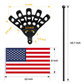 NQ wall-mount installation with included screws is quick and simple.