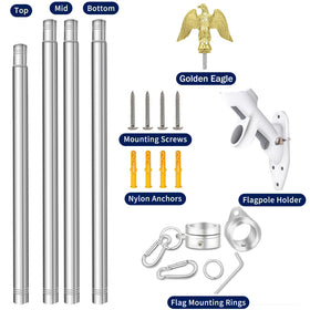 NQ 5ft pole is ideal for outdoor events and daily displays