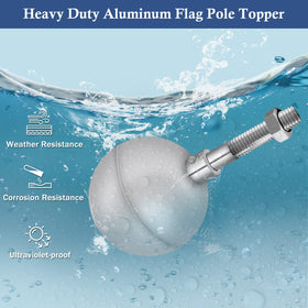 NQ rust-free aluminum construction resists weather.