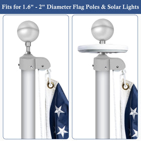 NQ bright silver finish adds refined decorative detail.