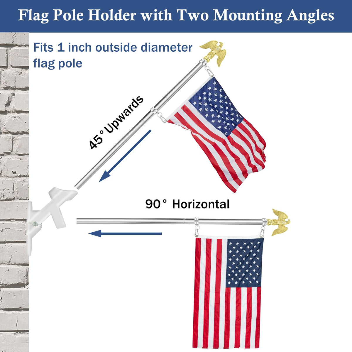 NQ stainless steel flag pole is durable and rust-resistant