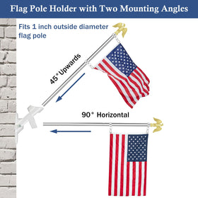 NQ stainless steel flag pole is durable and rust-resistant