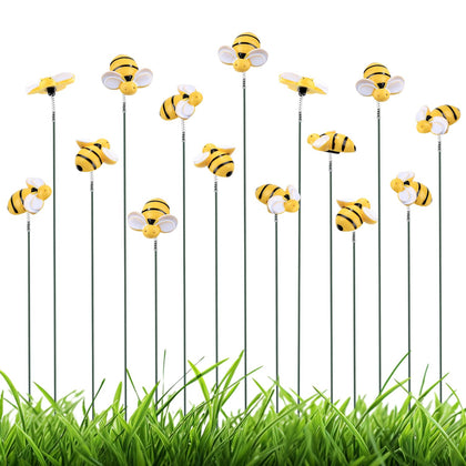 NQEUEPN bee stake front view adds bright color to outdoor spaces