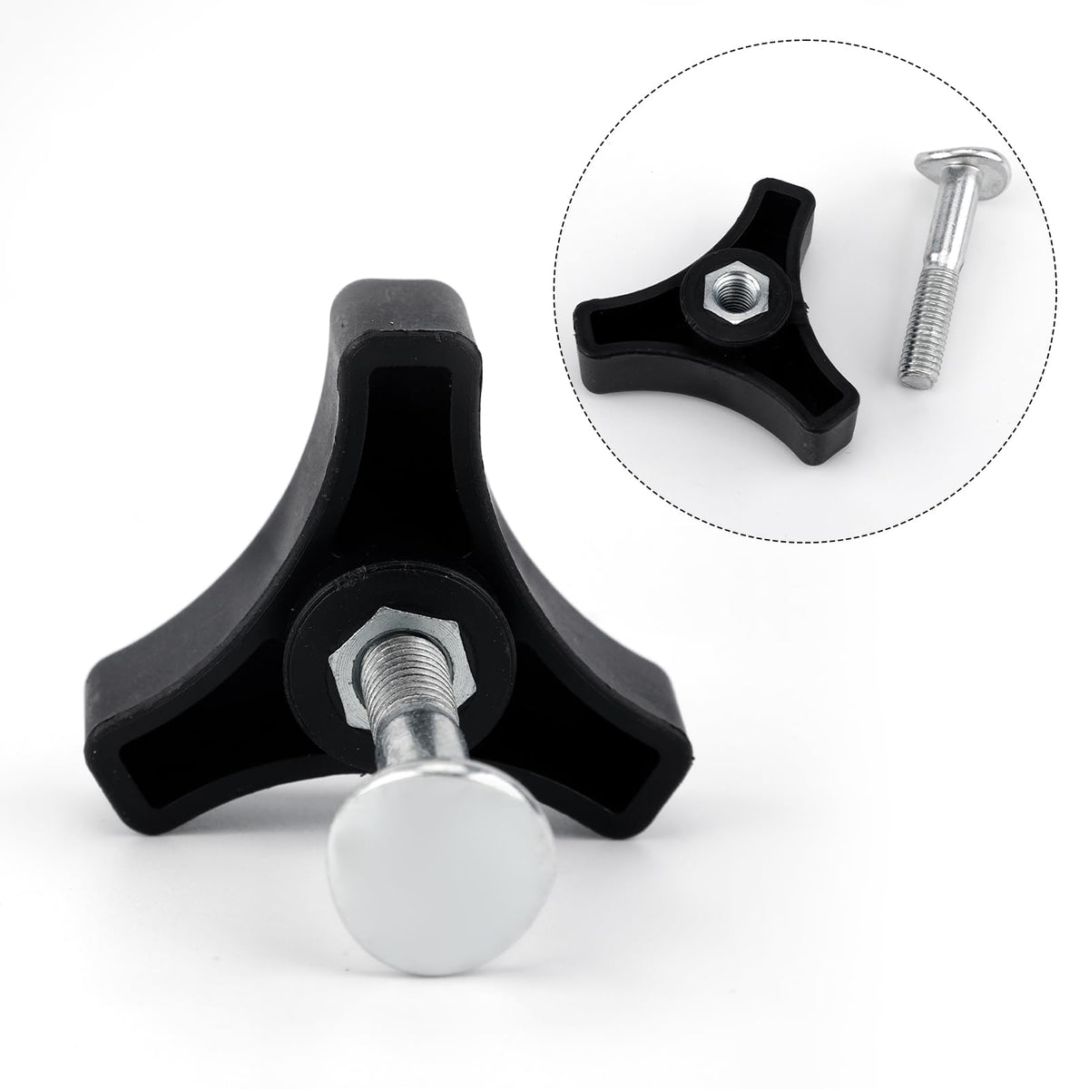 NQEUEPN easy-install triangle design for tool-free setup.