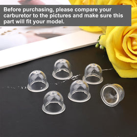 NQEUEPN primer bulb compatibility badge highlights Walbro and Homelite compatibility.