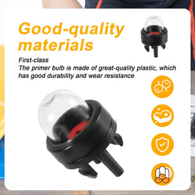 NQEUEPN Poulan Echo compatible primer bulb ready for replacement