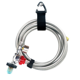 NQN complete LP regulator kit ideal for grills, fryers, and outdoor heaters