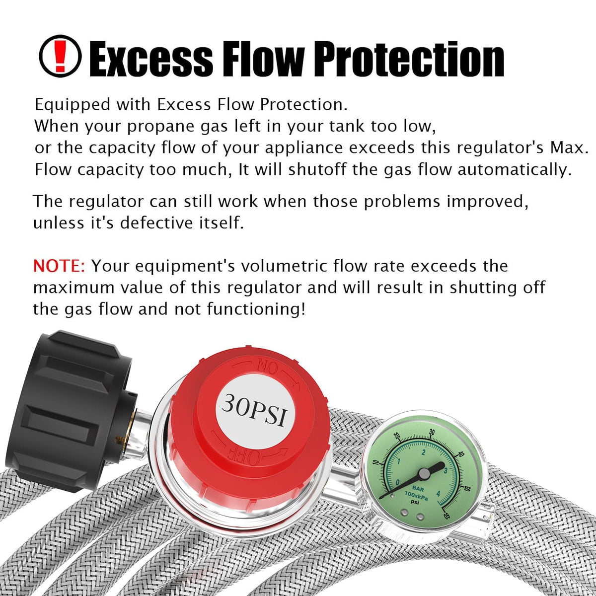 NQN max flow performance up to 136000 BTU for high heat cooking
