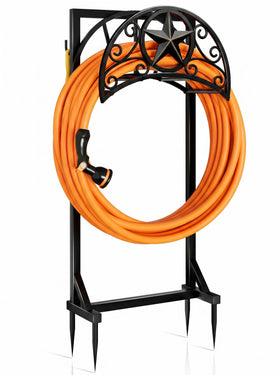 NQW Garden Hose Holder with stable base for easy hose setup outdoors