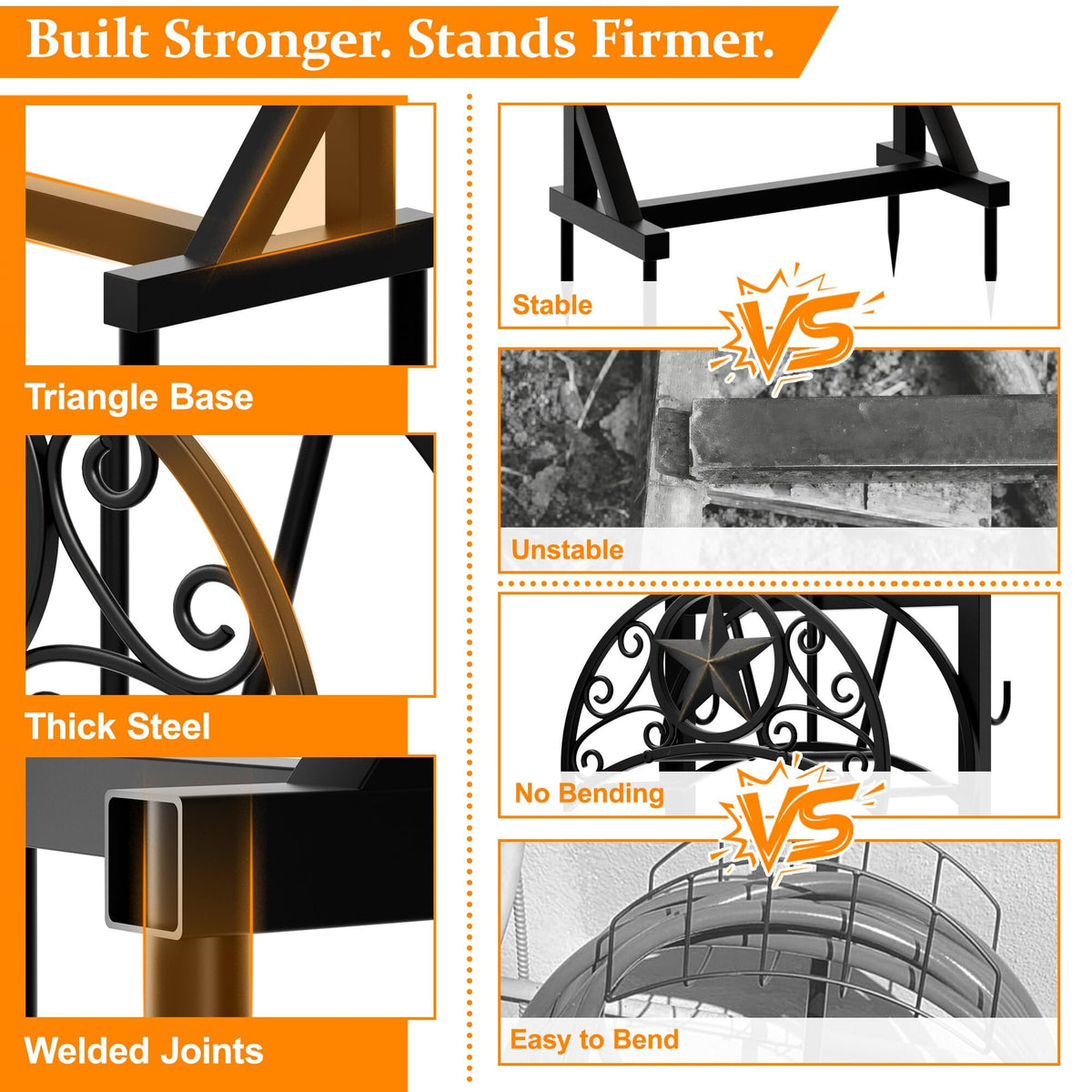 NQW durable steel construction with powder coating for weather resistance