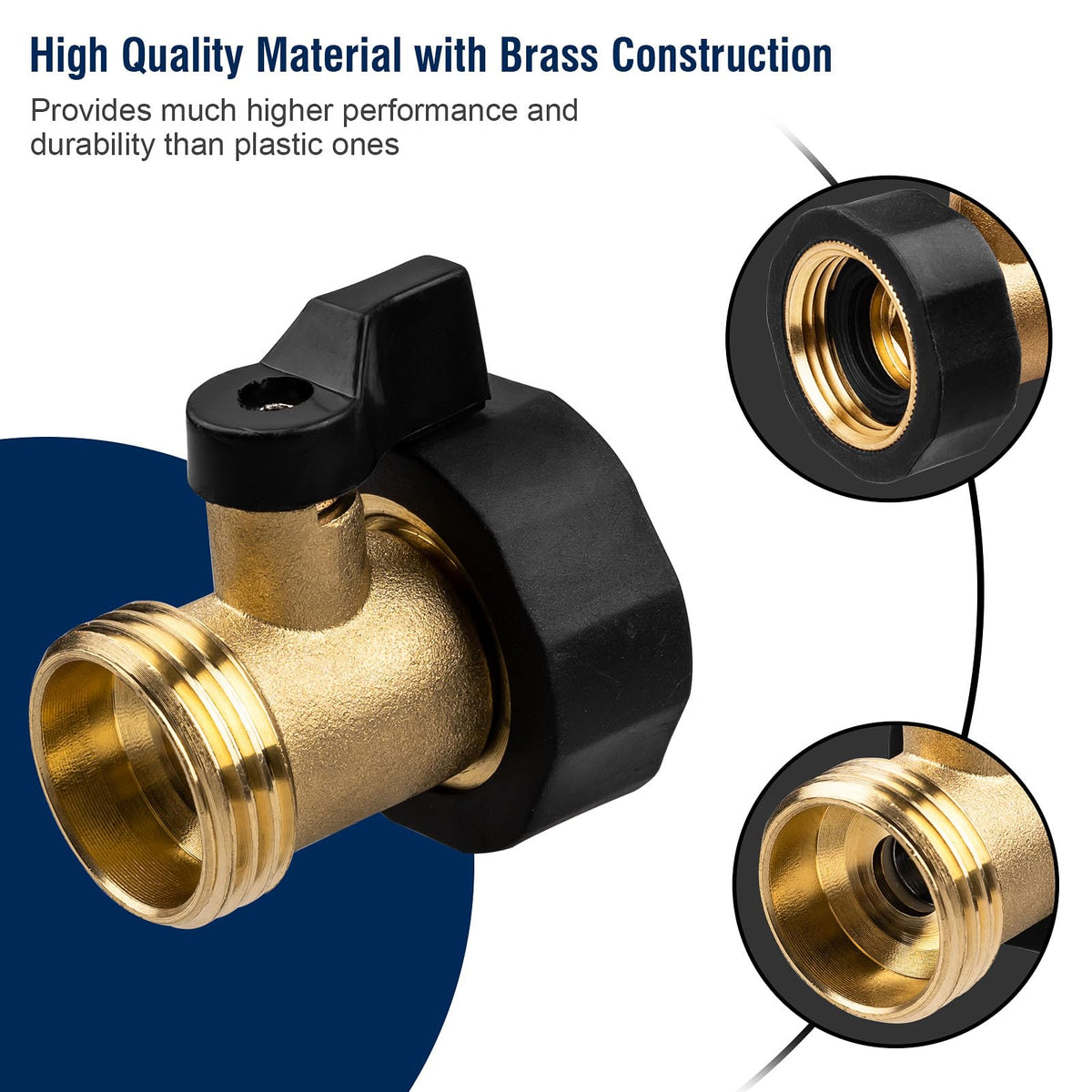 Nraxiot valve activation handle enables easy flow adjustment during tasks.