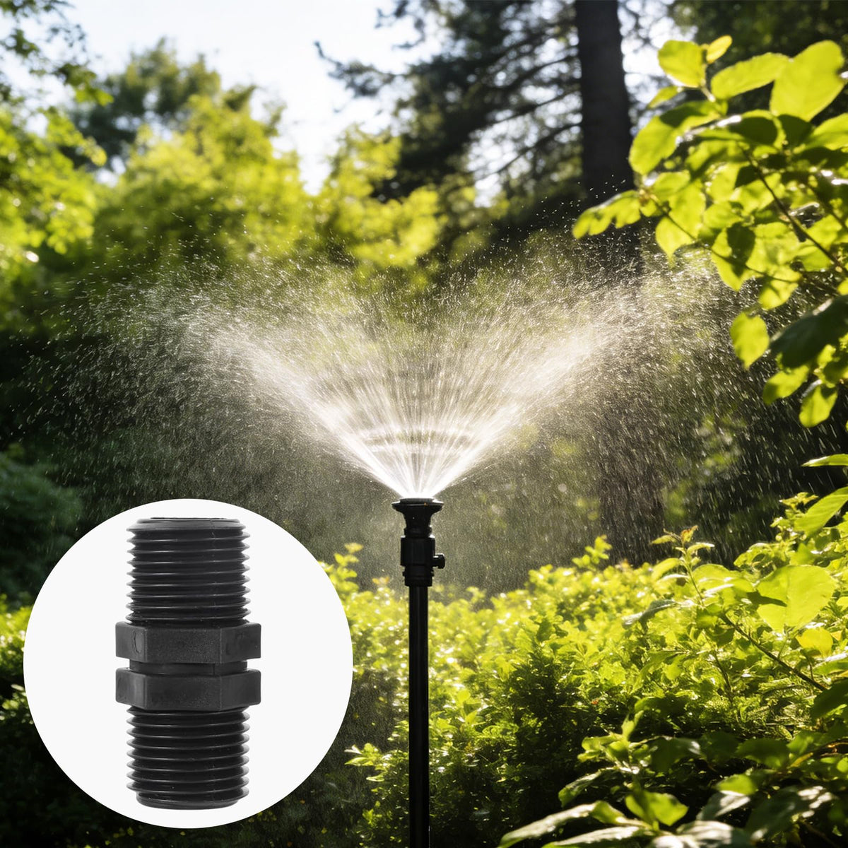 NRWRTY garden setup with adapters enabling quick maintenance and flexible configurations