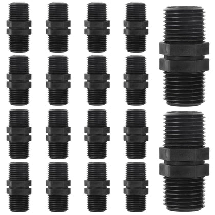 NRWRTY 1/2in MPT adapter hex body for quick, leak-resistant irrigation connections