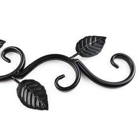 NSBELL black finish enhances porch, balcony, or garden décor