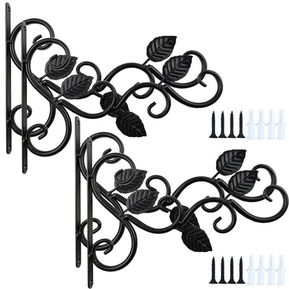 NSBELL wall mount plant bracket for sturdy outdoor hanging