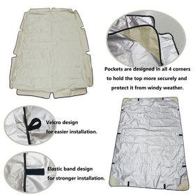 NSdawali canopy is foldable and easy to carry when not in use