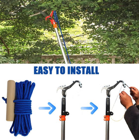 nsgglecher PR-20 wooden handle provides comfortable grip during pruning