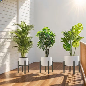 NSYOOMH corner-friendly stand fits living rooms or patios neatly.