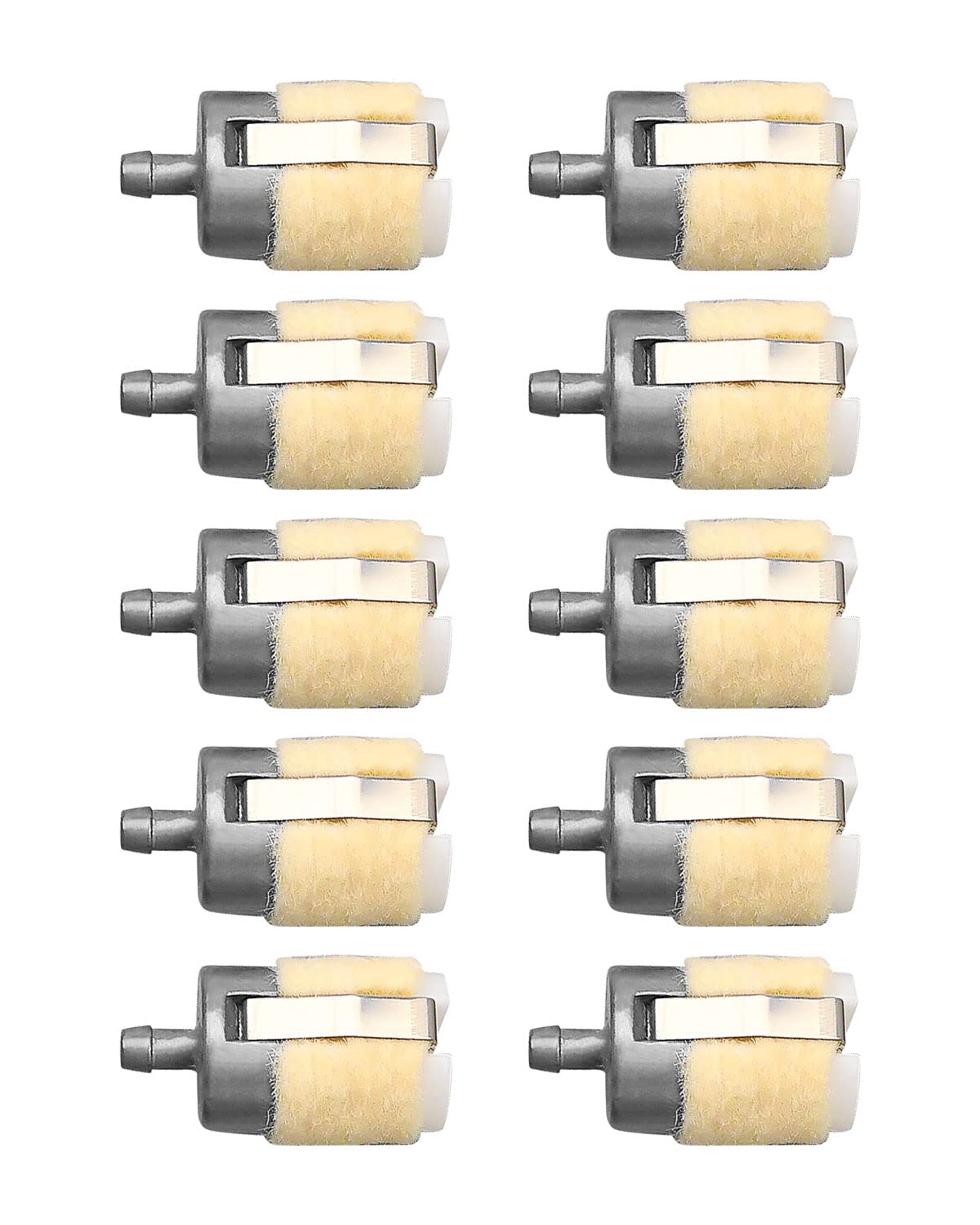 NTSUMI 125-528 fuel filter closeup, durable media for reliable fuel flow