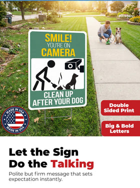 Nuah Prints sign with stake included for quick outdoor installation.