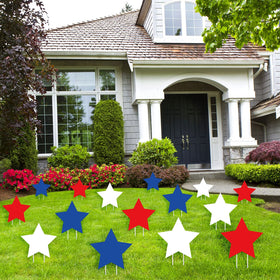Nuanchu yard signs set for easy setup and festive appeal.