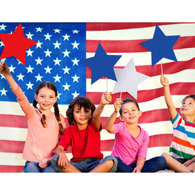 Nuanchu patriotic yard sign display with stakes improves curb appeal.