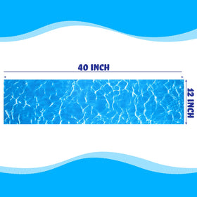 Nuanchu 12x40 rectangle vinyl patch ready to trim for pools
