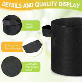 Nuanchu portable easy-to-move grow bags for flexible placement