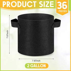 Nuanchu thickened nonwoven fabric provides durable grow bags