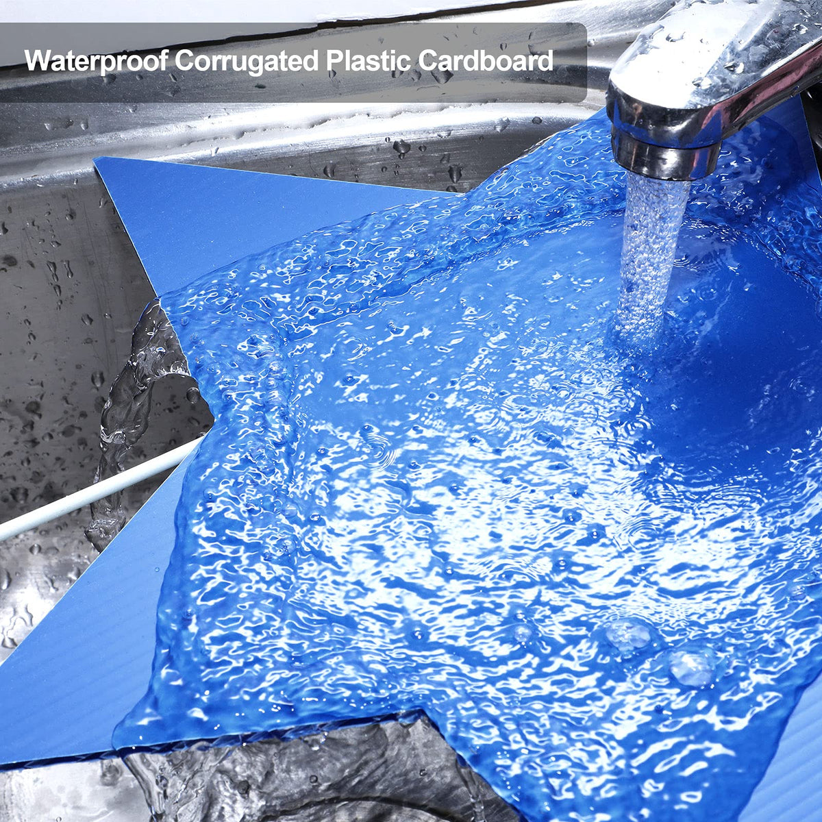 Nuanchu waterproof corrugated plastic signs with stakes for weather resistance.